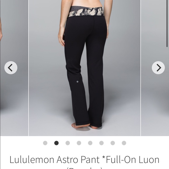 Lululemon Astro Yoga Pant *Full-on Luon, 6 Regular - Picture 2 of 11
